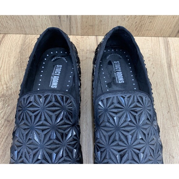 Stacy Adams Mens Sequence Plain Toe Slip On 3D Molded Upper Black Size 11 M main image 9